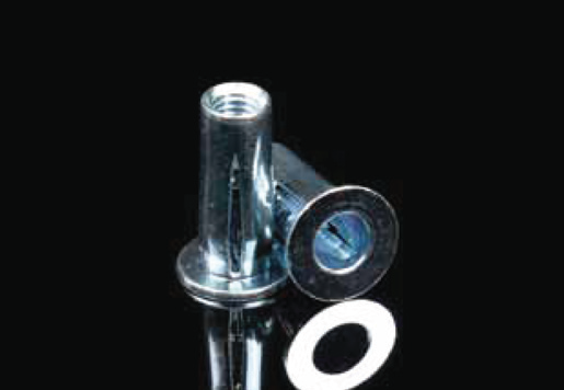 Slotted specialis Rivet nut