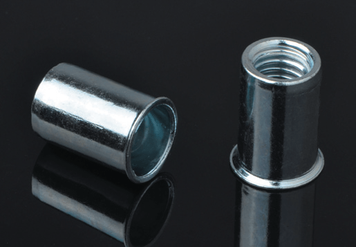 Steel minuere caput per corpus patet Rivet nut aperto genus