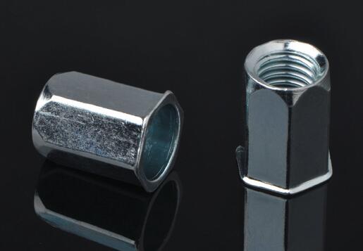 Steel reducere Hex Caput plena-HEX Corpus Rivet Nun Open Type